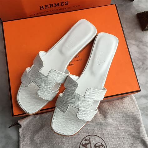 hermes slippers.